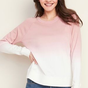 Ombré French Terry Sweatshirt